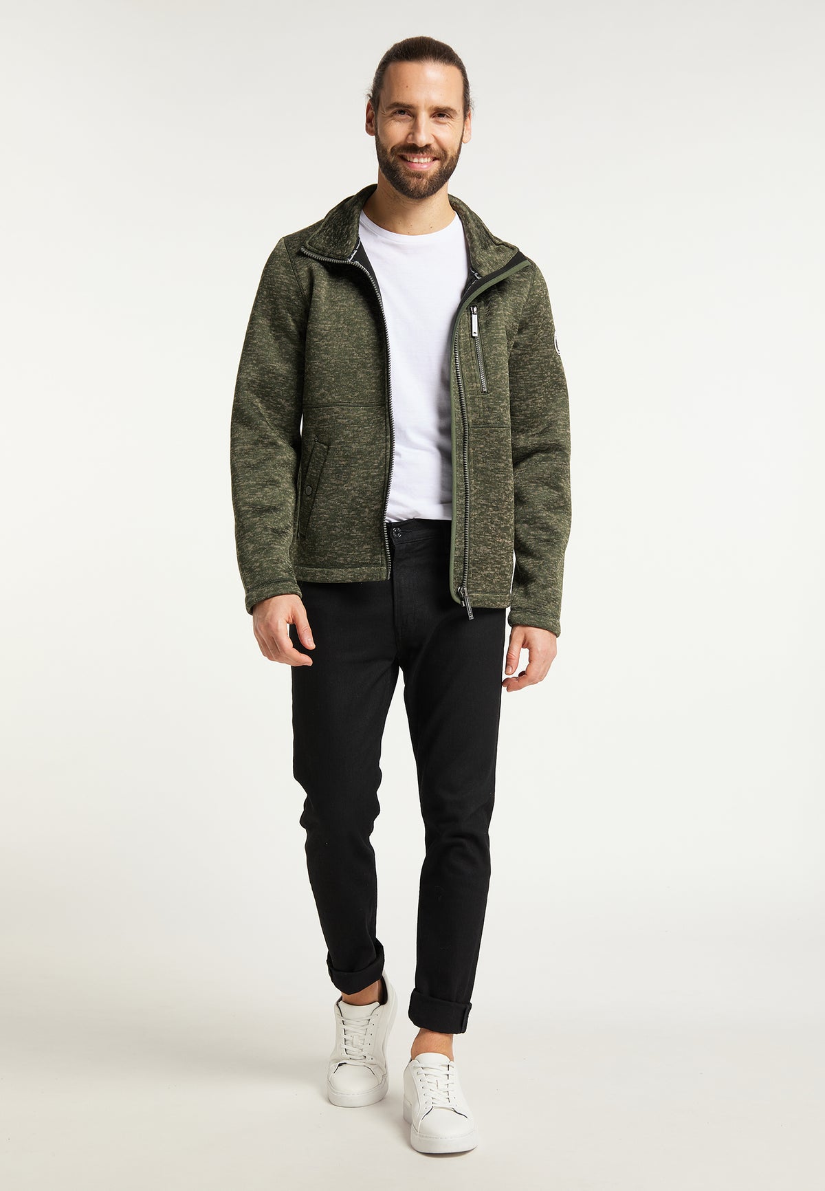 Schmuddelwedda Herren-Strickfleecejacke