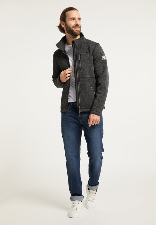 Schmuddelwedda Herren-Strickfleecejacke