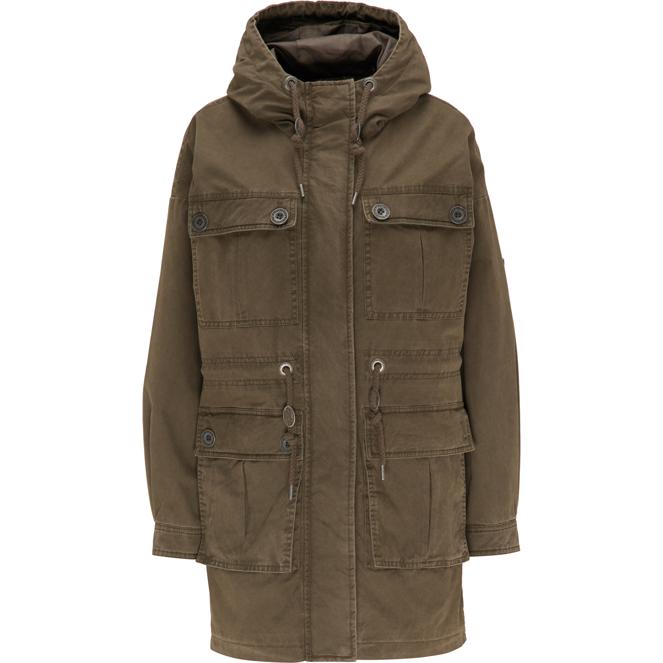 DreiMaster Vintage Women's Parka aus Baumwolle