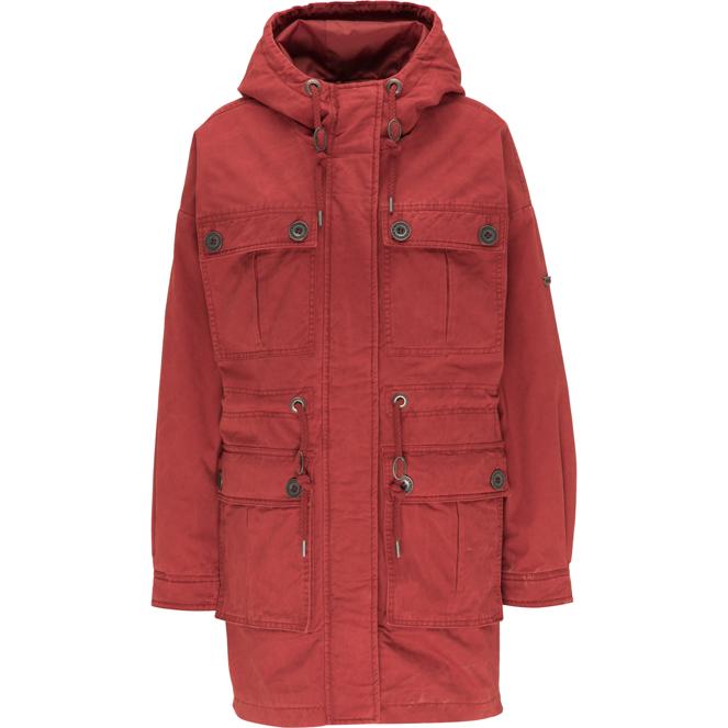 DreiMaster Vintage Women's Parka aus Baumwolle