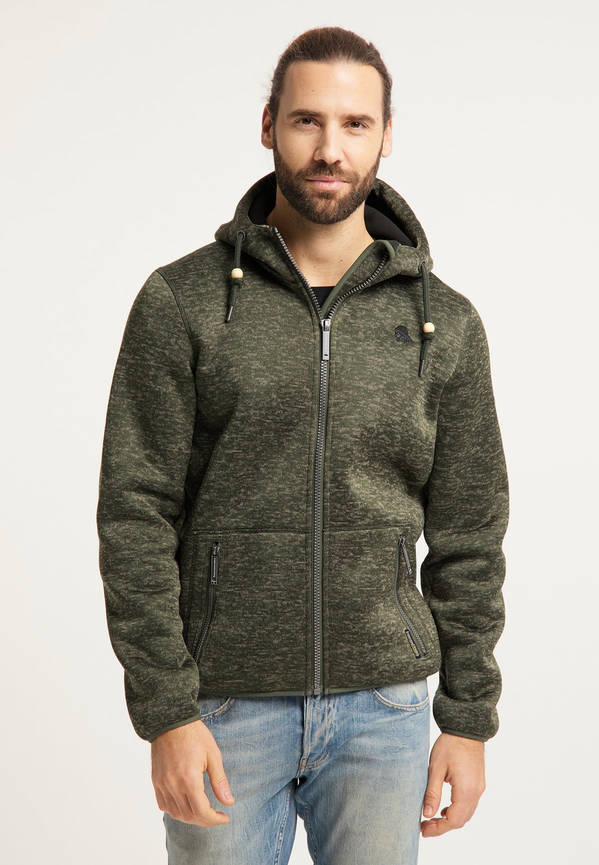 Schmuddelwedda Men's Strickfleecejacke