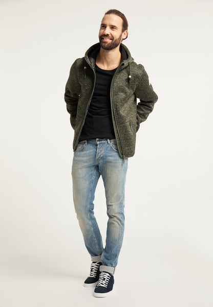 Schmuddelwedda Men's Strickfleecejacke