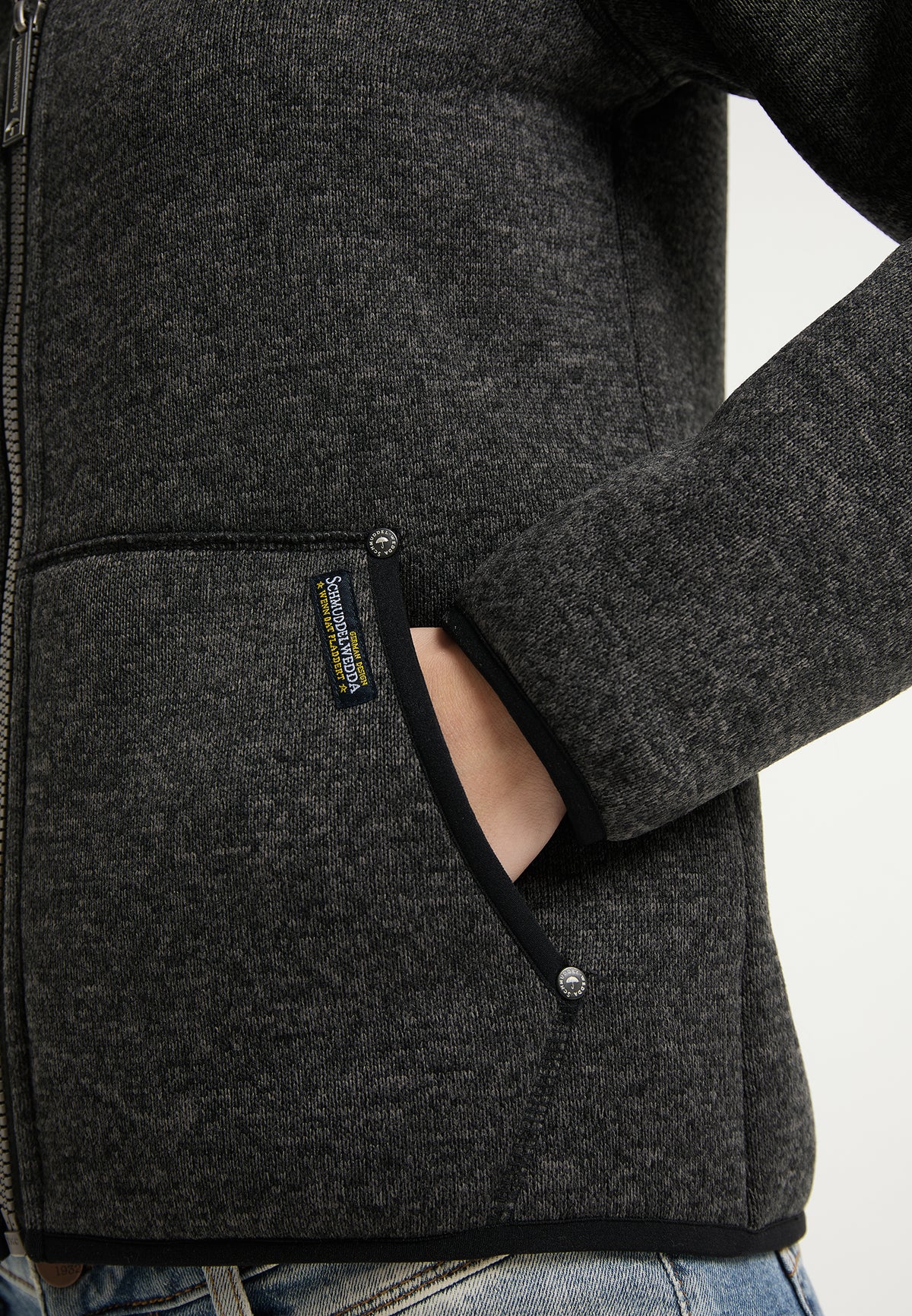 Schmuddelwedda Women's Strickfleecejacke