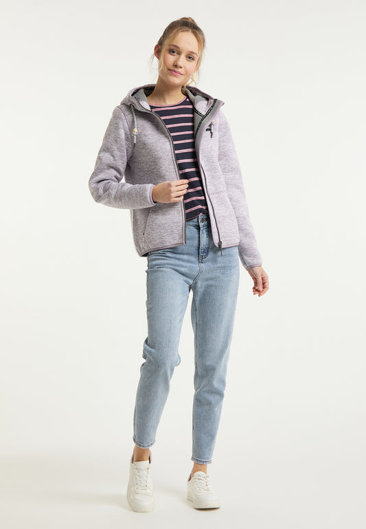 Schmuddelwedda Damen-Strickfleecejacke