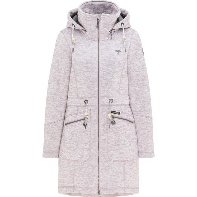 Schmuddelwedda Damen-Strickfleecemantel