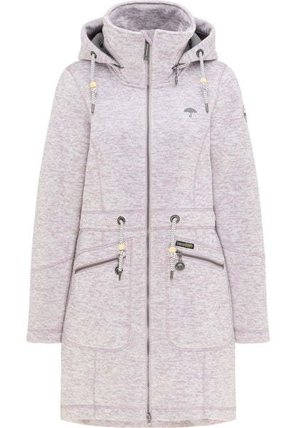 Schmuddelwedda Damen-Strickfleecemantel