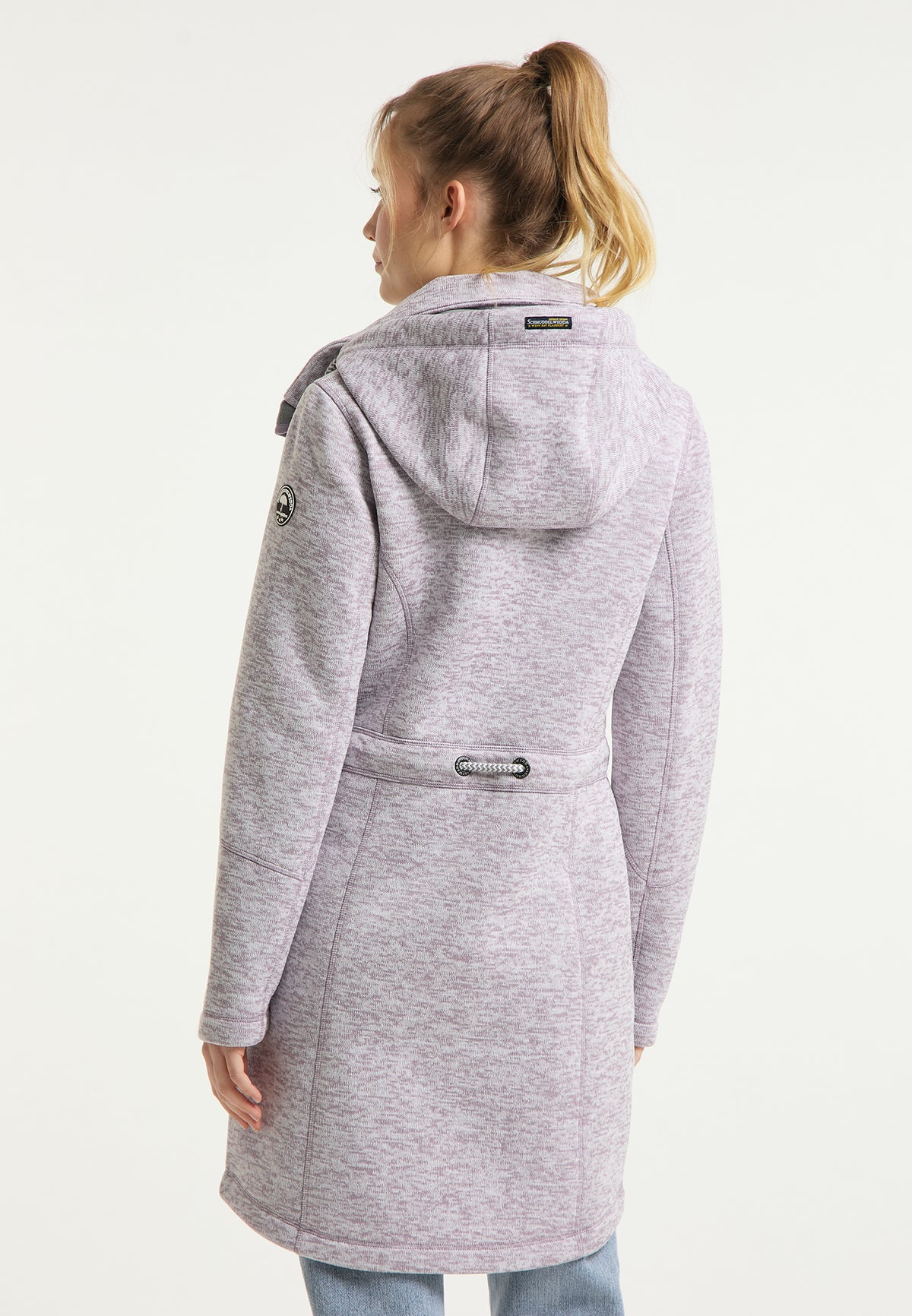 Schmuddelwedda Damen-Strickfleecemantel