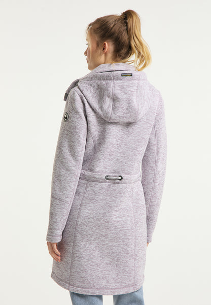Schmuddelwedda Damen-Strickfleecemantel