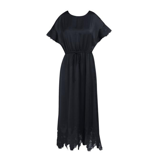 DreiMaster Vintage Women's Satinkleid