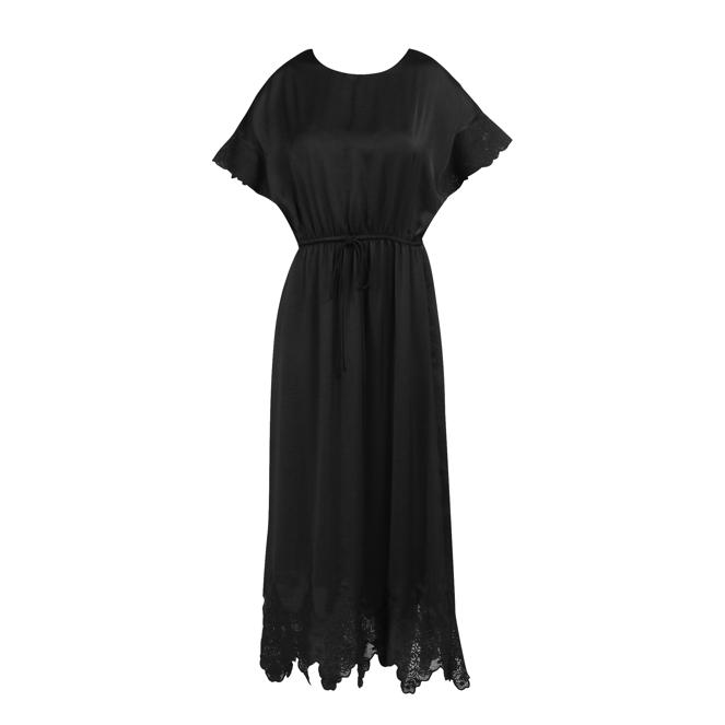 DreiMaster Vintage Women's Satinkleid
