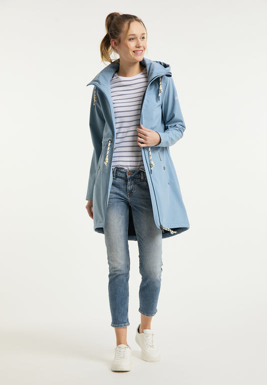 Schmuddelwedda Damen Softshellmantel