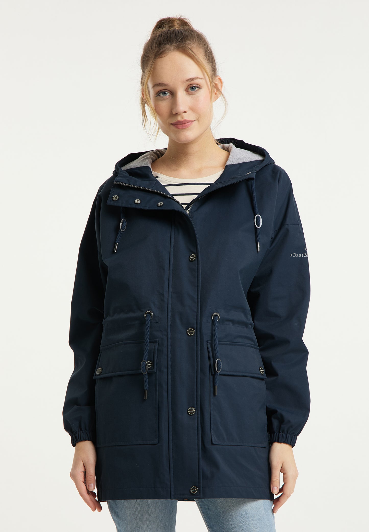 Dreimaster Maritim Damen Regenparka