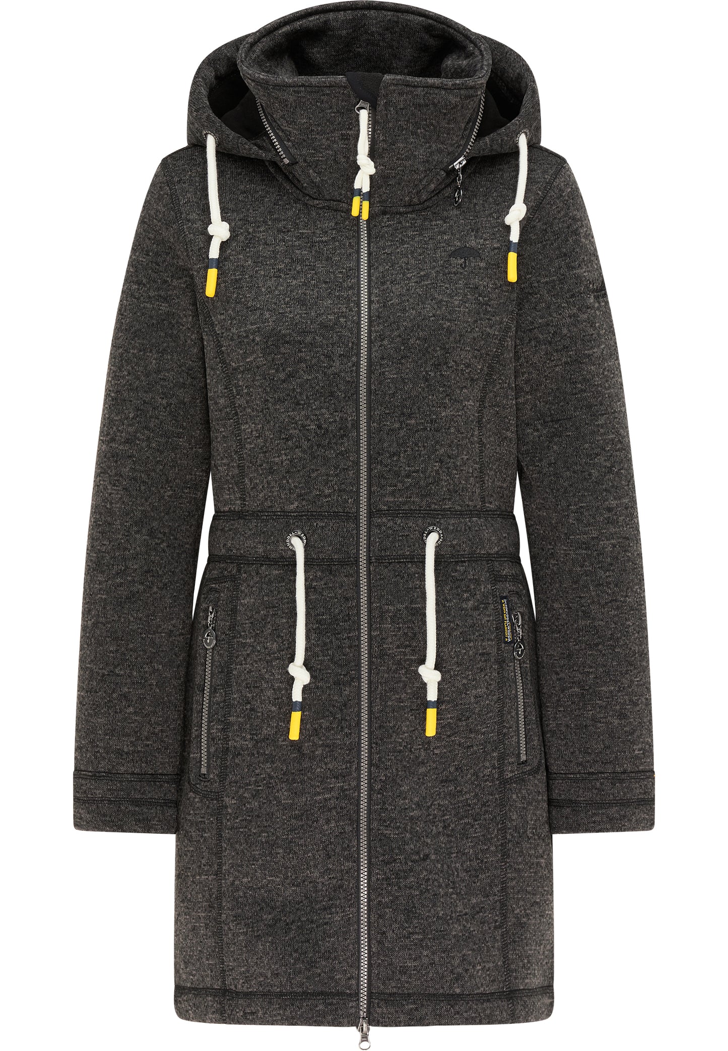 Schmuddelwedda Women's Knit Fleece Coat Schmuddelwedda