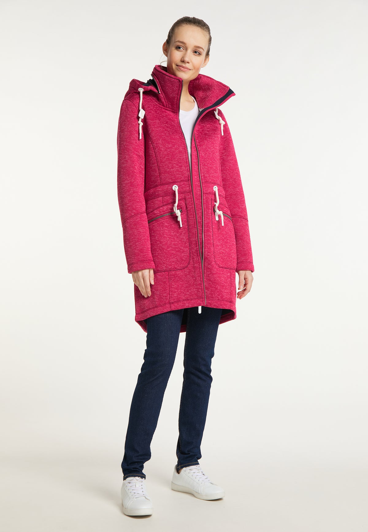 ICEBOUND Women's Strickfleecemantel