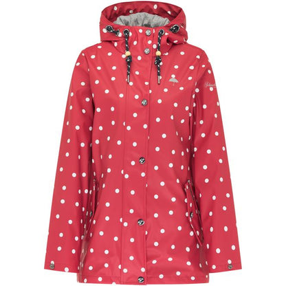 Schmuddelwedda Damen-Regenjacke mit Print