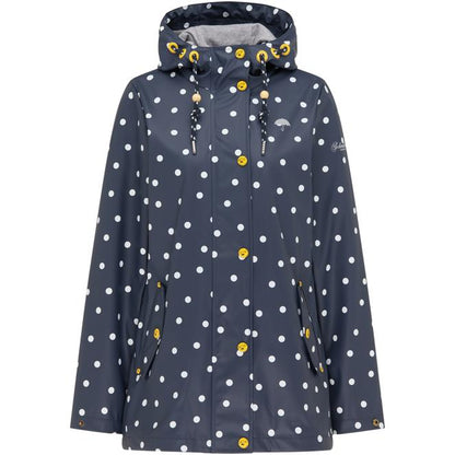 Schmuddelwedda Damen-Regenjacke mit Print