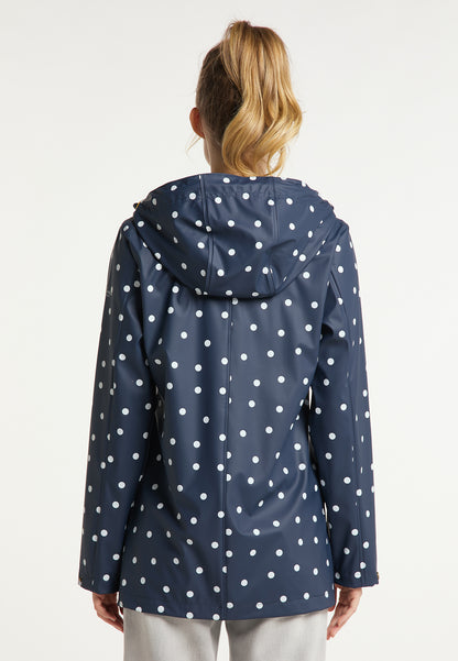 Schmuddelwedda Damen-Regenjacke mit Print