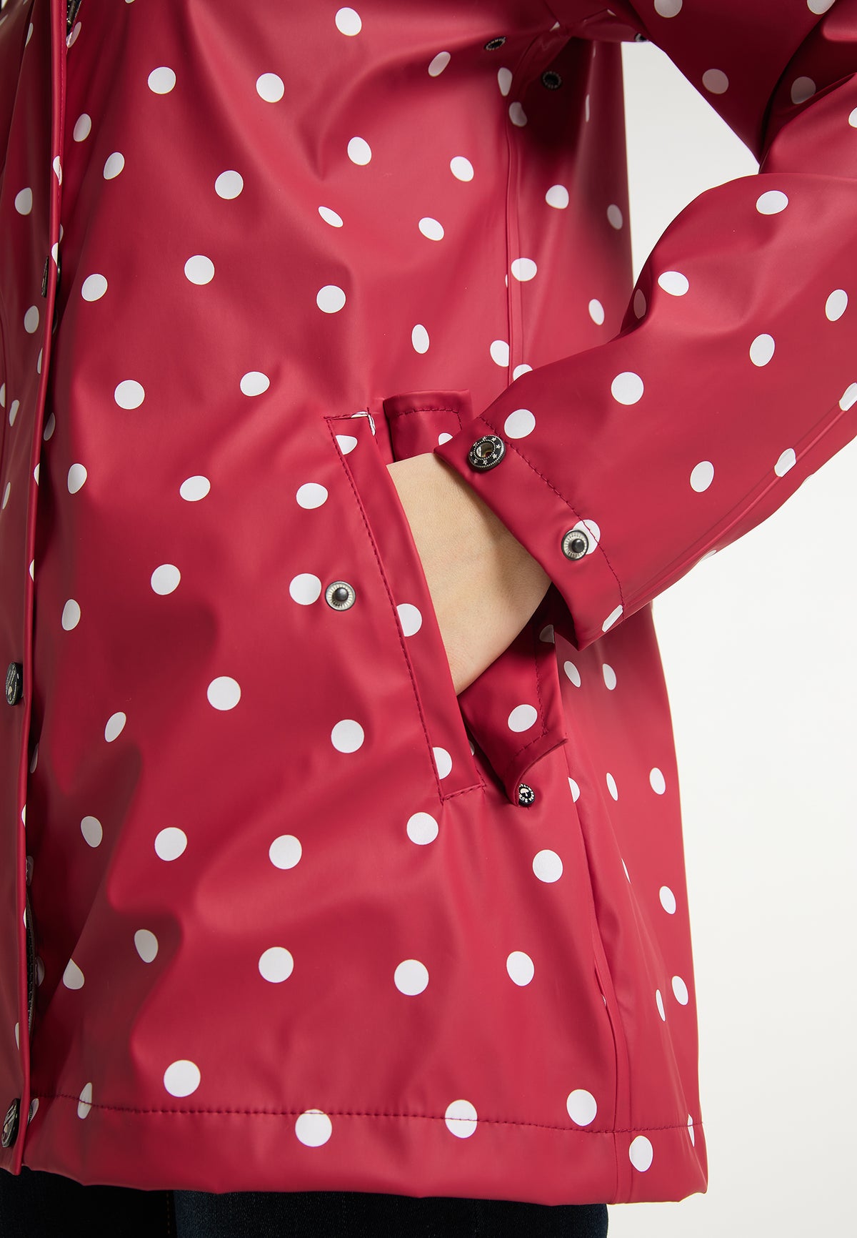 Schmuddelwedda Damen-Regenjacke mit Print