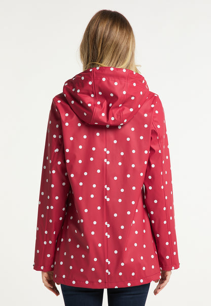 Schmuddelwedda Damen-Regenjacke mit Print