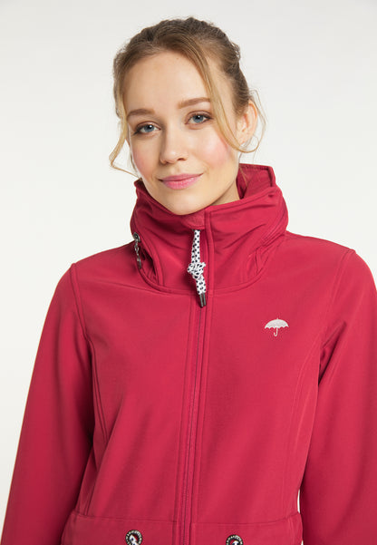 Schmuddelwedda Damen-Softshellmantel mit Magic-Print