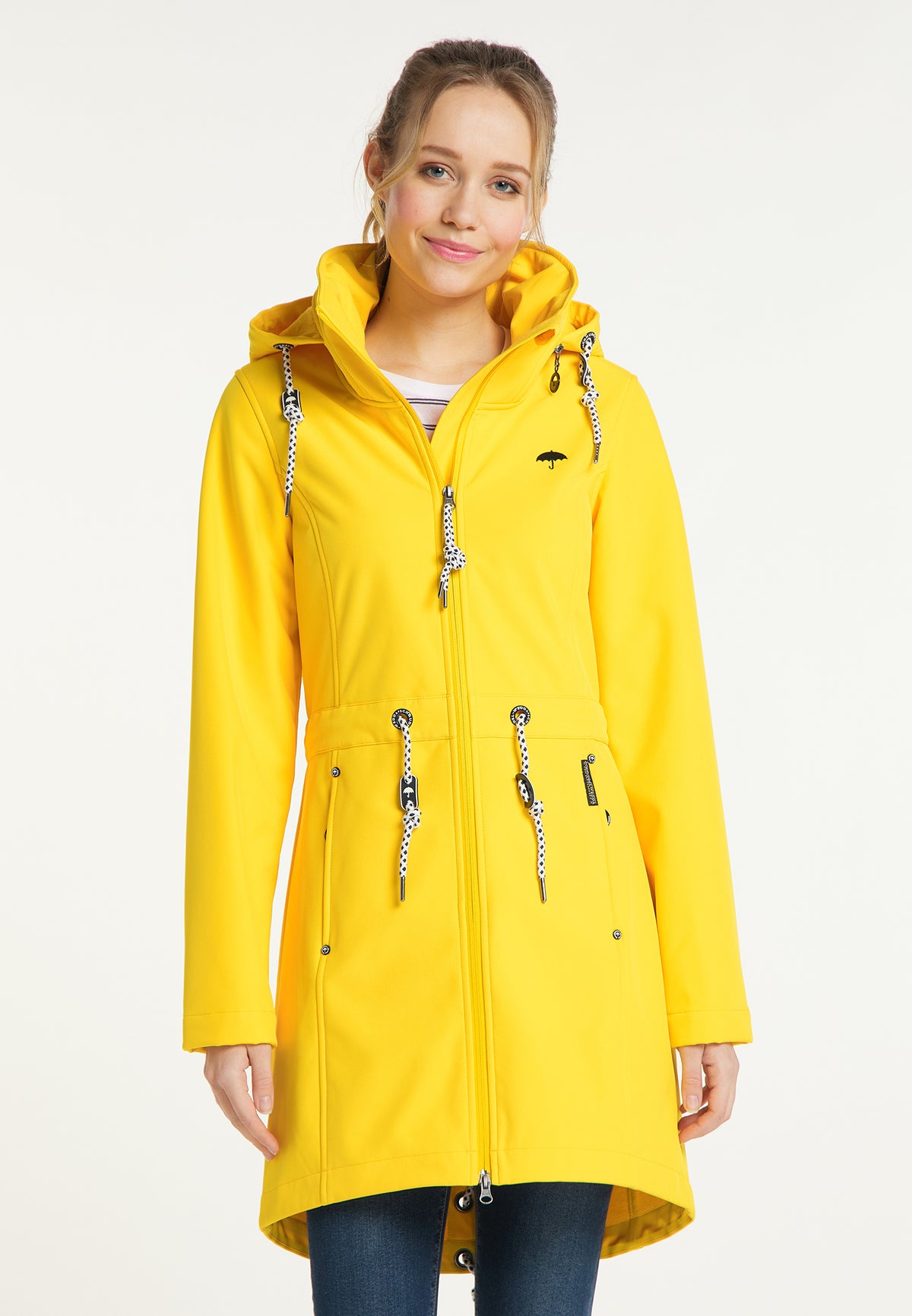 Schmuddelwedda Damen-Softshellmantel mit Magic-Print