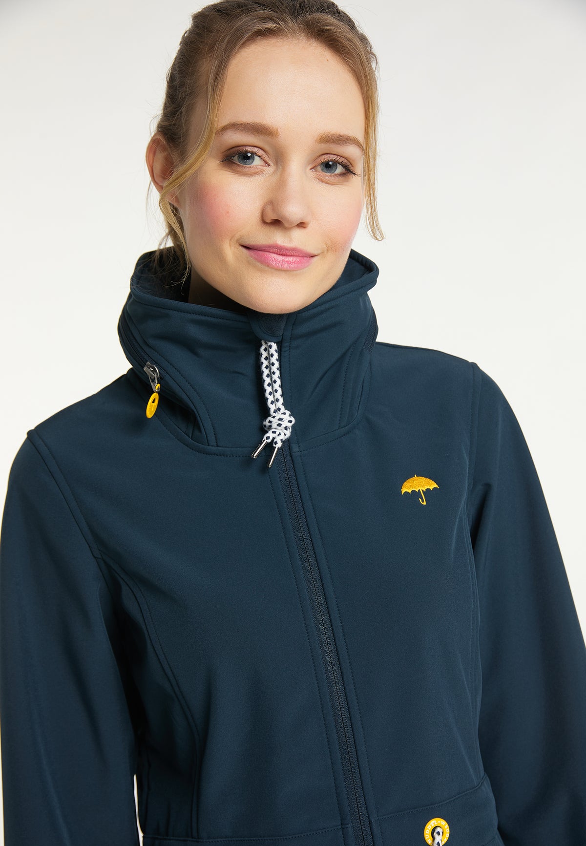 Schmuddelwedda Damen-Softshellmantel mit Magic-Print