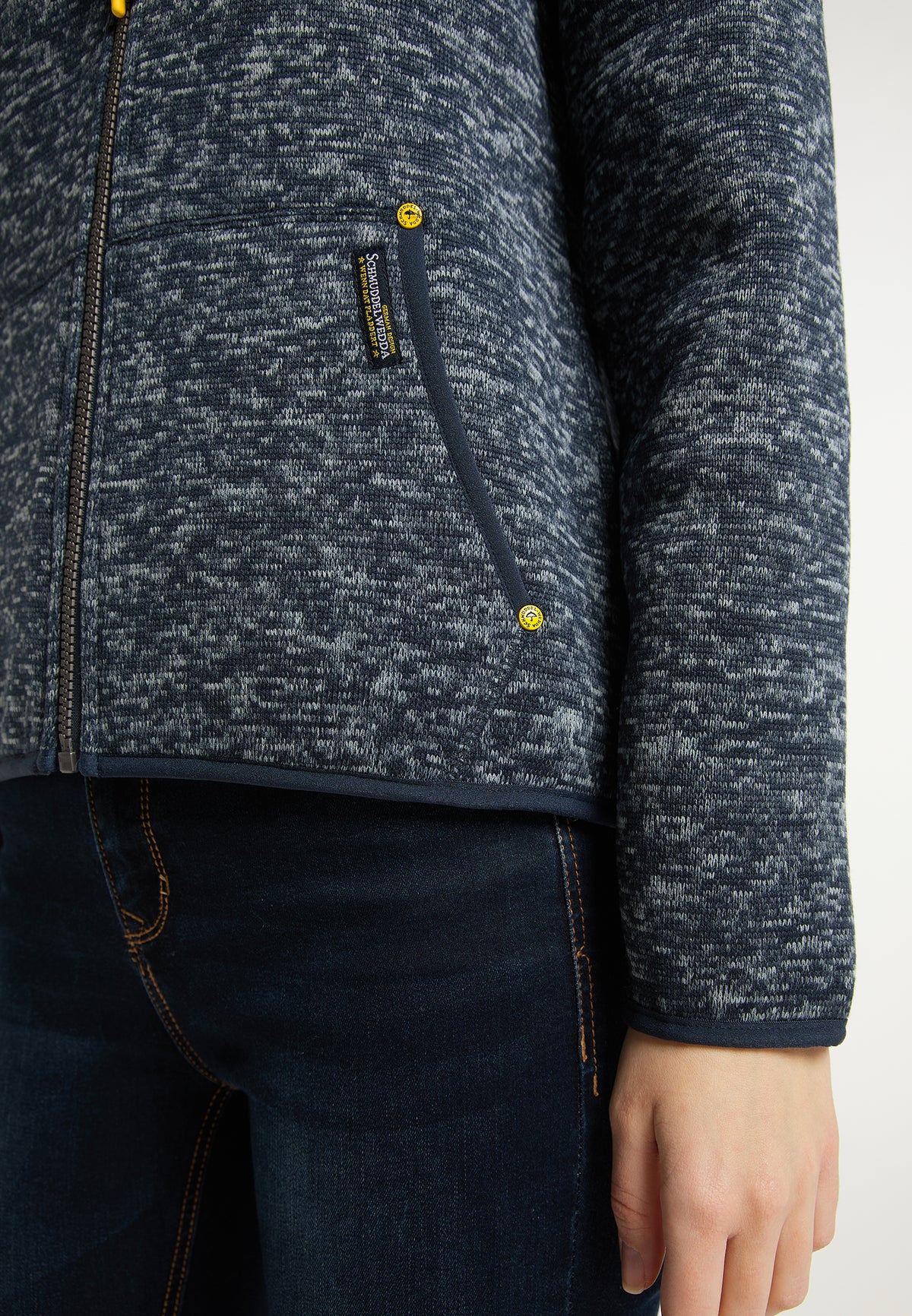 Schmuddelwedda Women's Strickfleecejacke