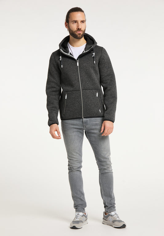 ICEBOUND Herren-Strickfleecejacke