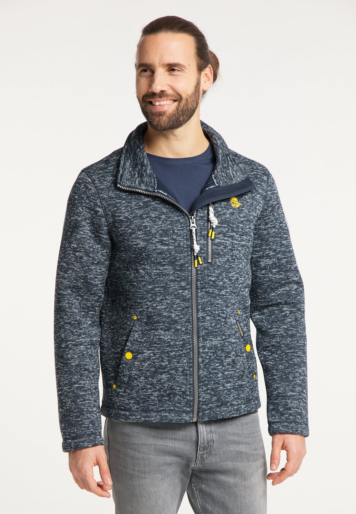 Schmuddelwedda Men's Strickfleecejacke