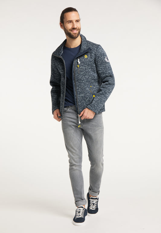 Schmuddelwedda Herren-Strickfleecejacke