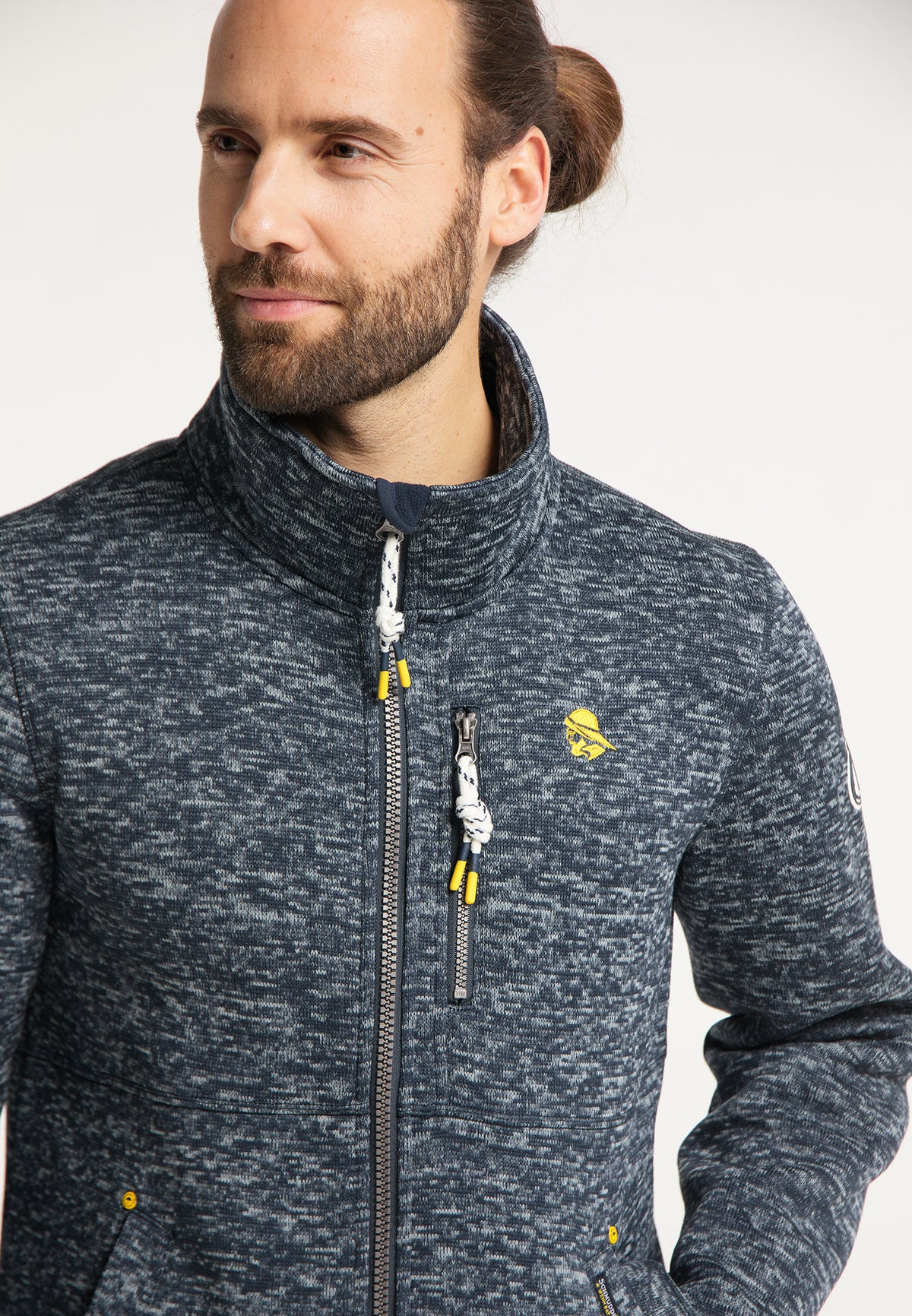 Schmuddelwedda Men's Strickfleecejacke