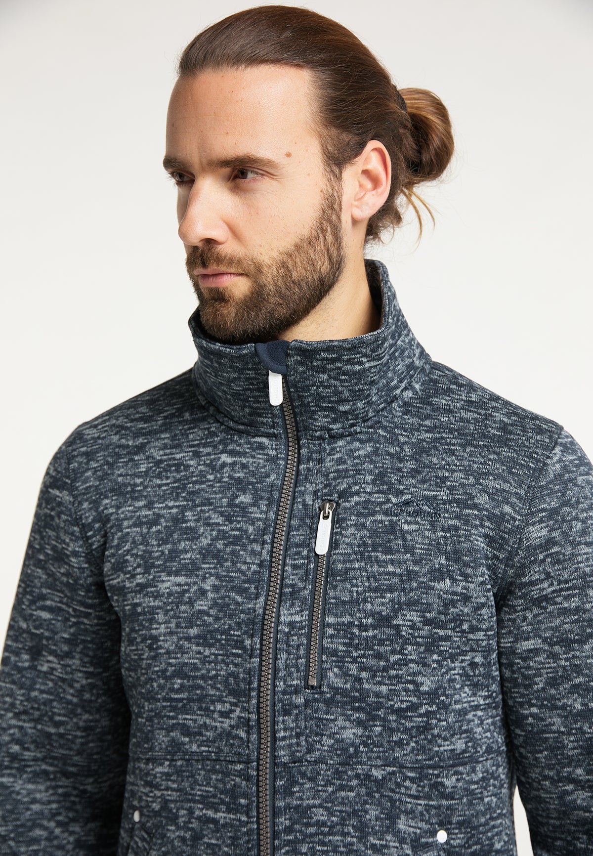 ICEBOUND Herren-Strickfleecejacke