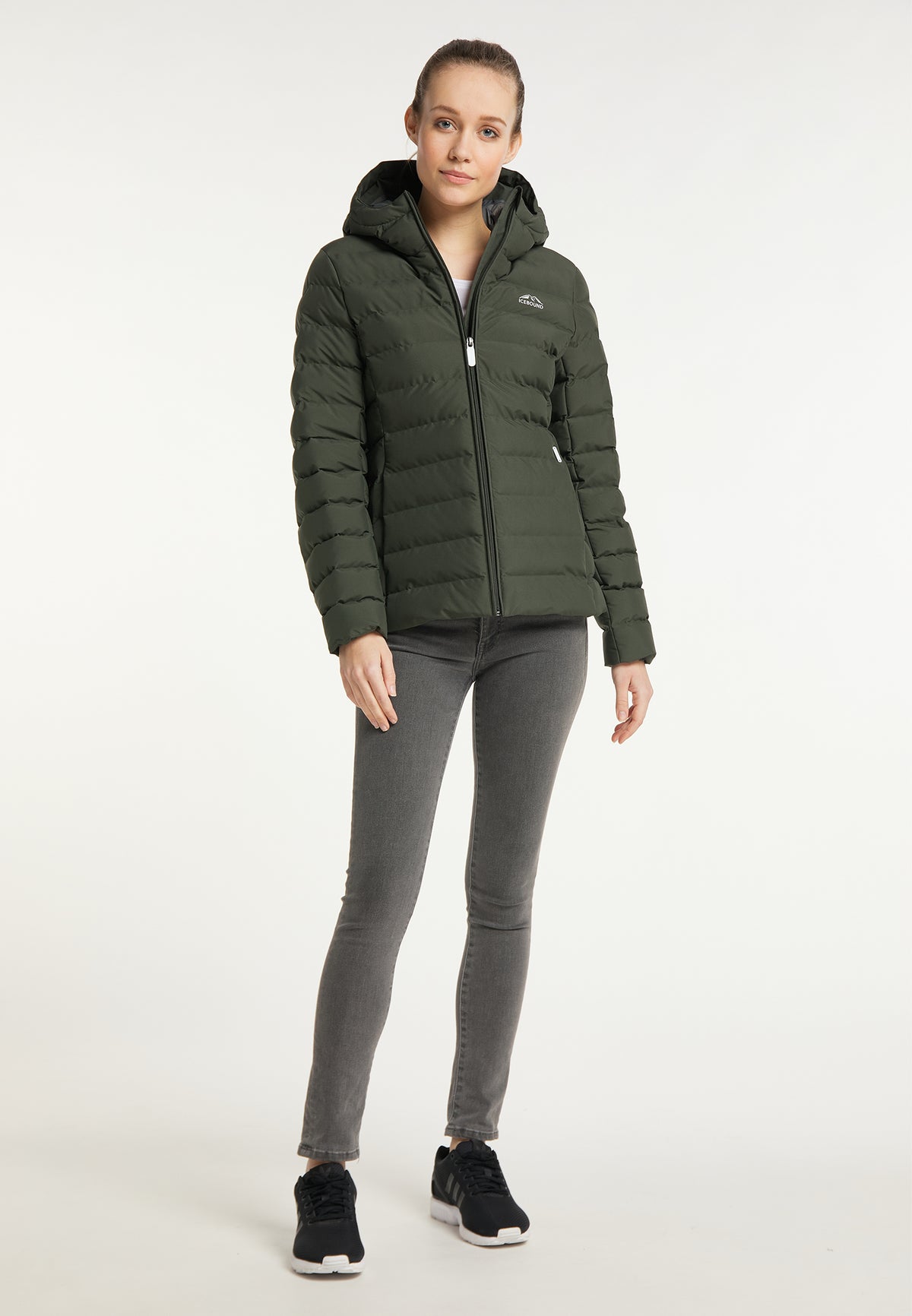 ICEBOUND Damen-Wattierte Jacke