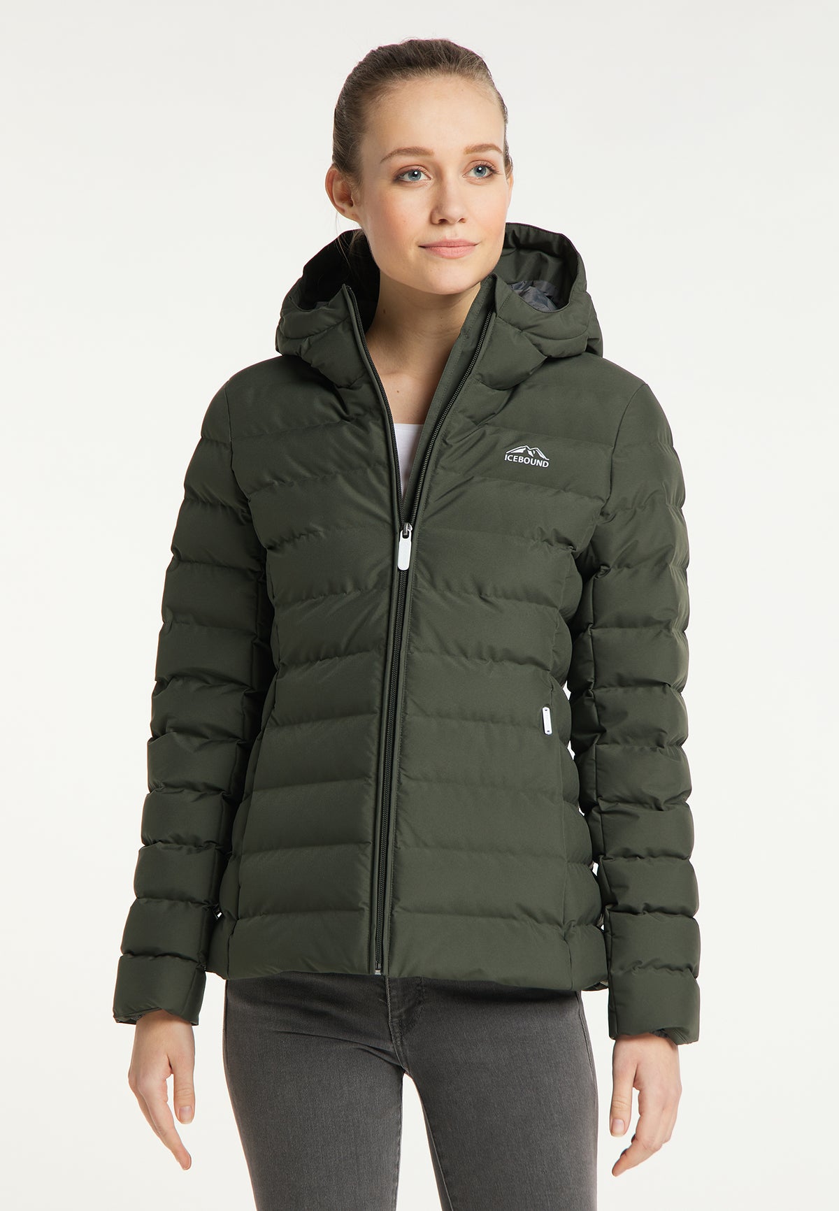 ICEBOUND Damen-Wattierte Jacke