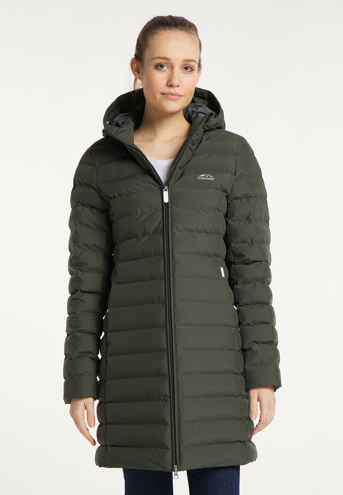 ICEBOUND Women's Wattierter Mantel