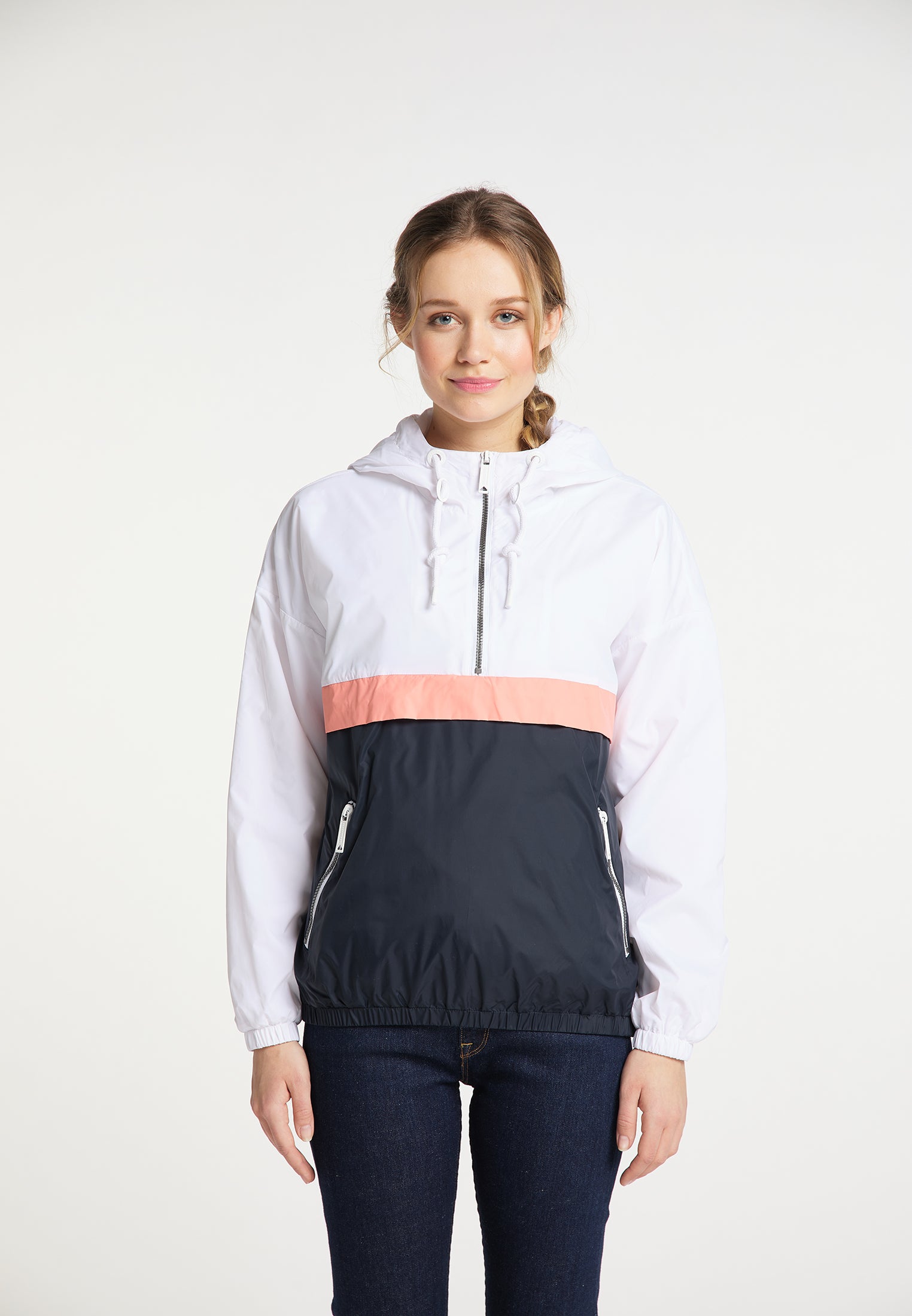 DreiMaster Maritim Damen Colorblock Slip Jacke