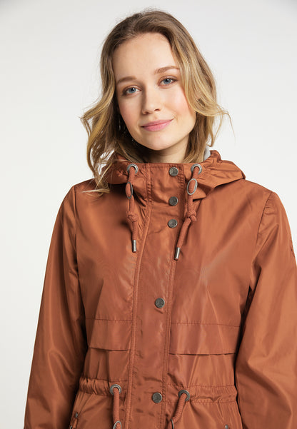 Dreimaster maritim Damen Glänzende Übergangsjacke