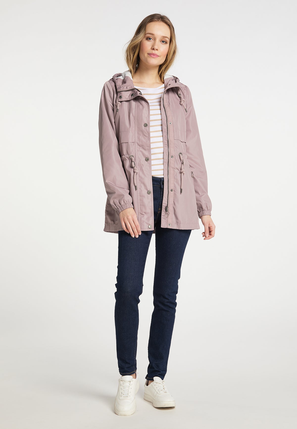 DreiMaster Maritim Women's Glänzende Übergangsjacke