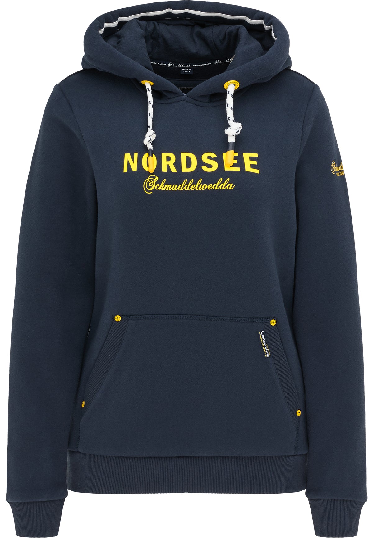 Schmuddelwedda Damen-Hoodie – Nordsee