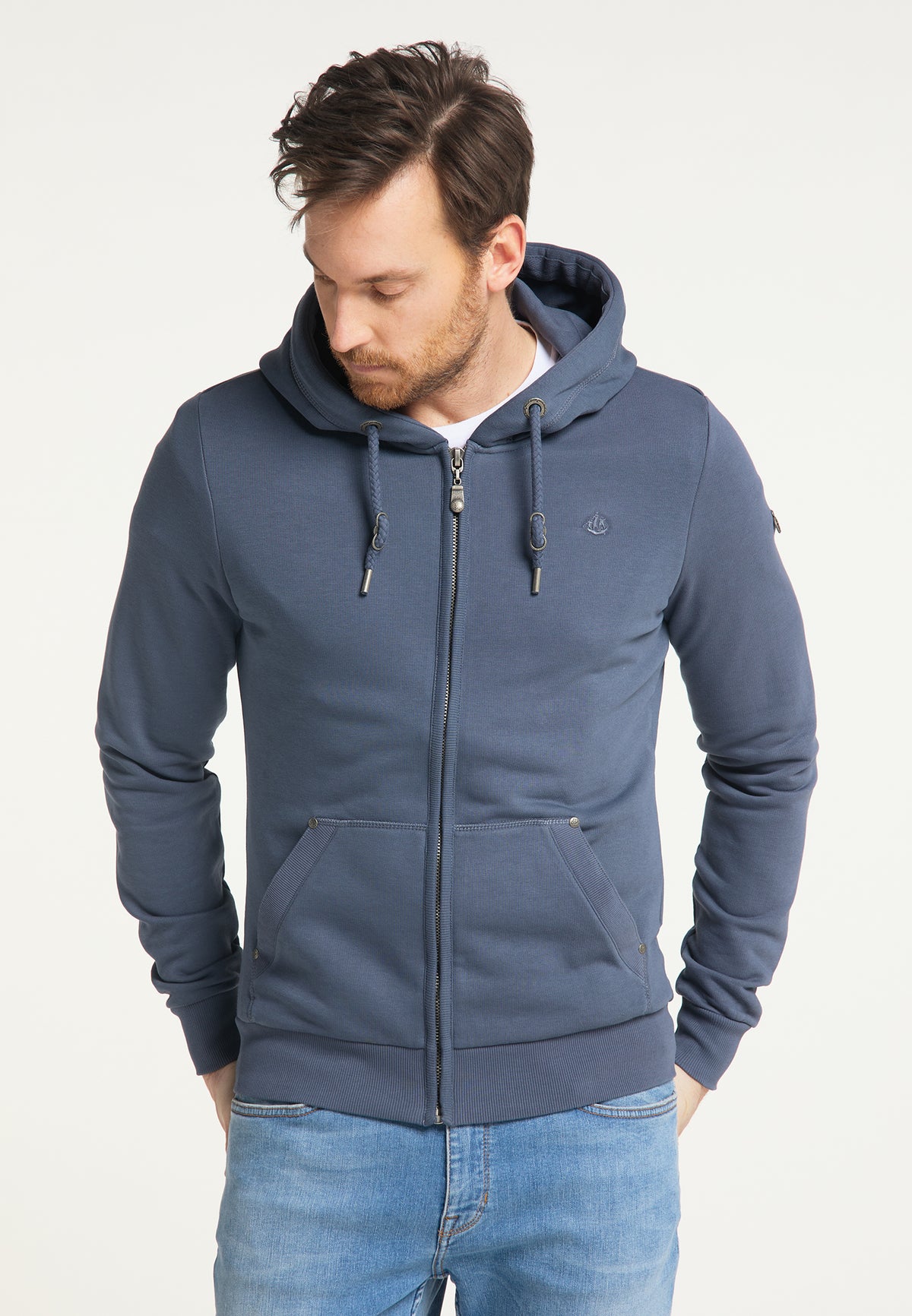 DreiMaster Vintage Mężczyźni bluza rozpinana