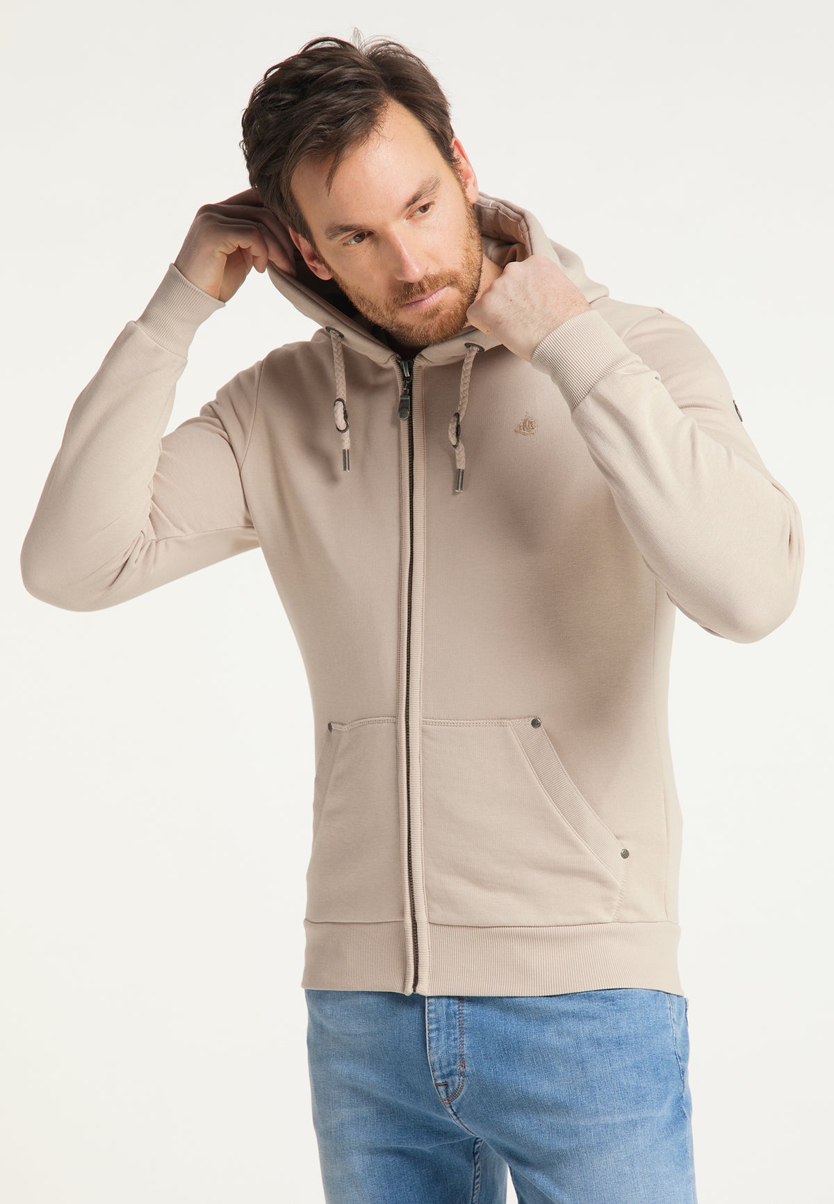 DreiMaster Vintage Mężczyźni bluza rozpinana