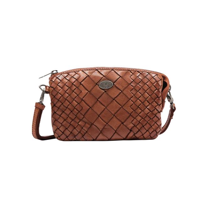 DreiMaster Vintage Damen-Lederhandtasche