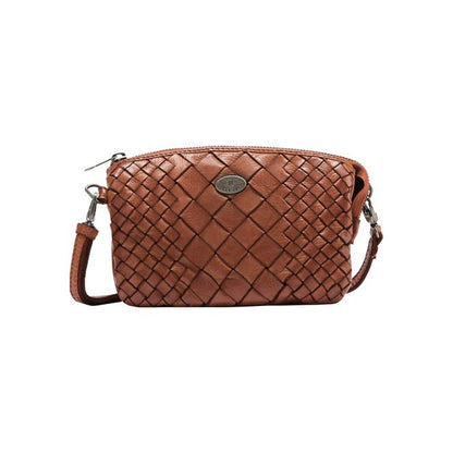 DreiMaster Vintage Damen-Lederhandtasche