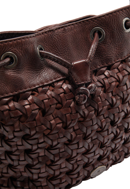 DreiMaster Vintage Women's Leder Umhängetasche