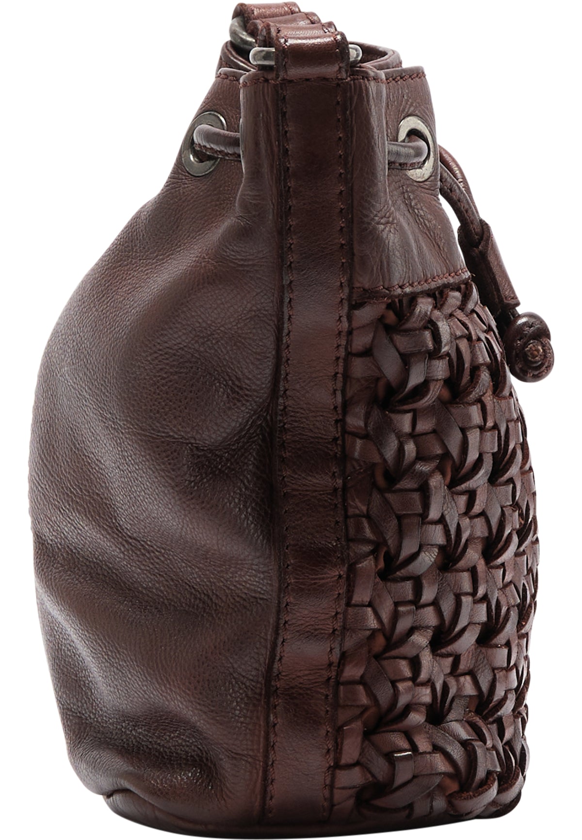 DreiMaster Vintage Women's Leder Umhängetasche