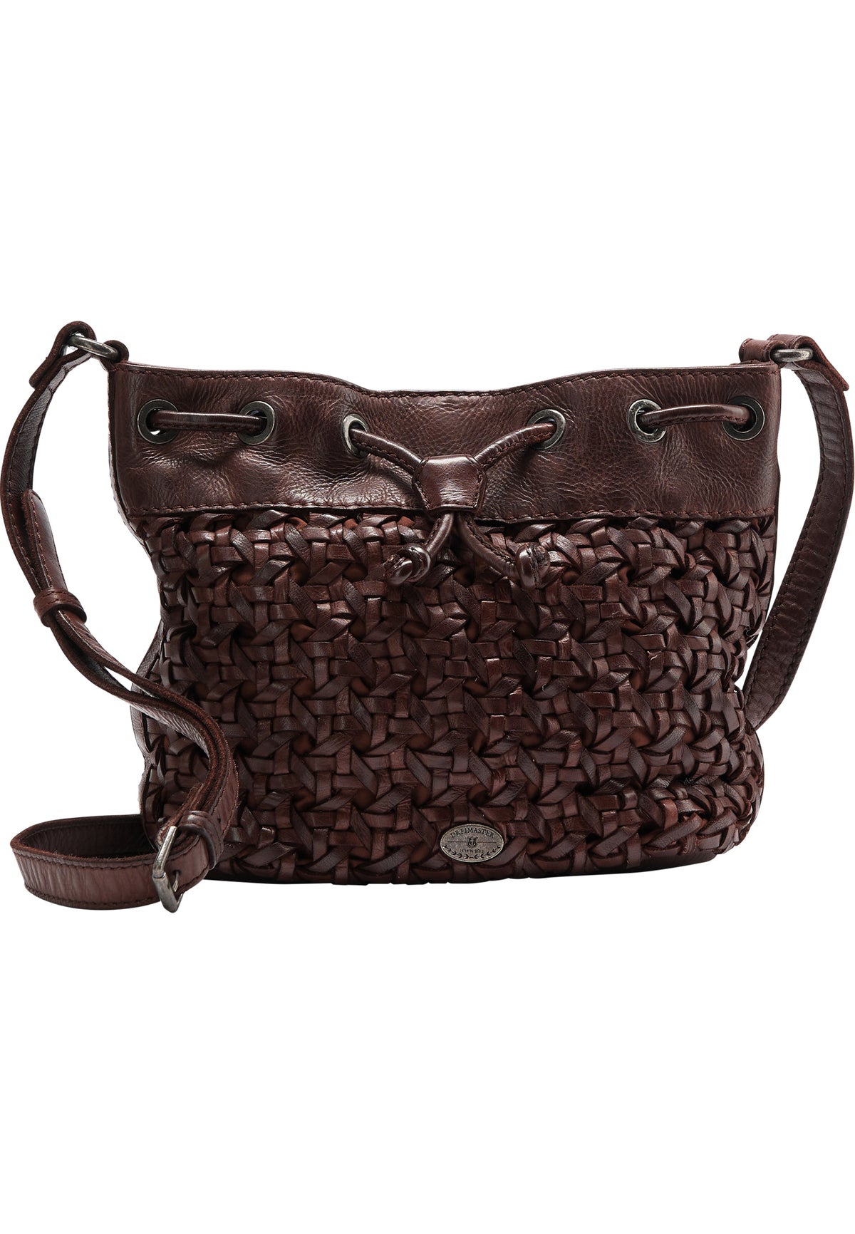 DreiMaster Vintage Women's Leder Umhängetasche