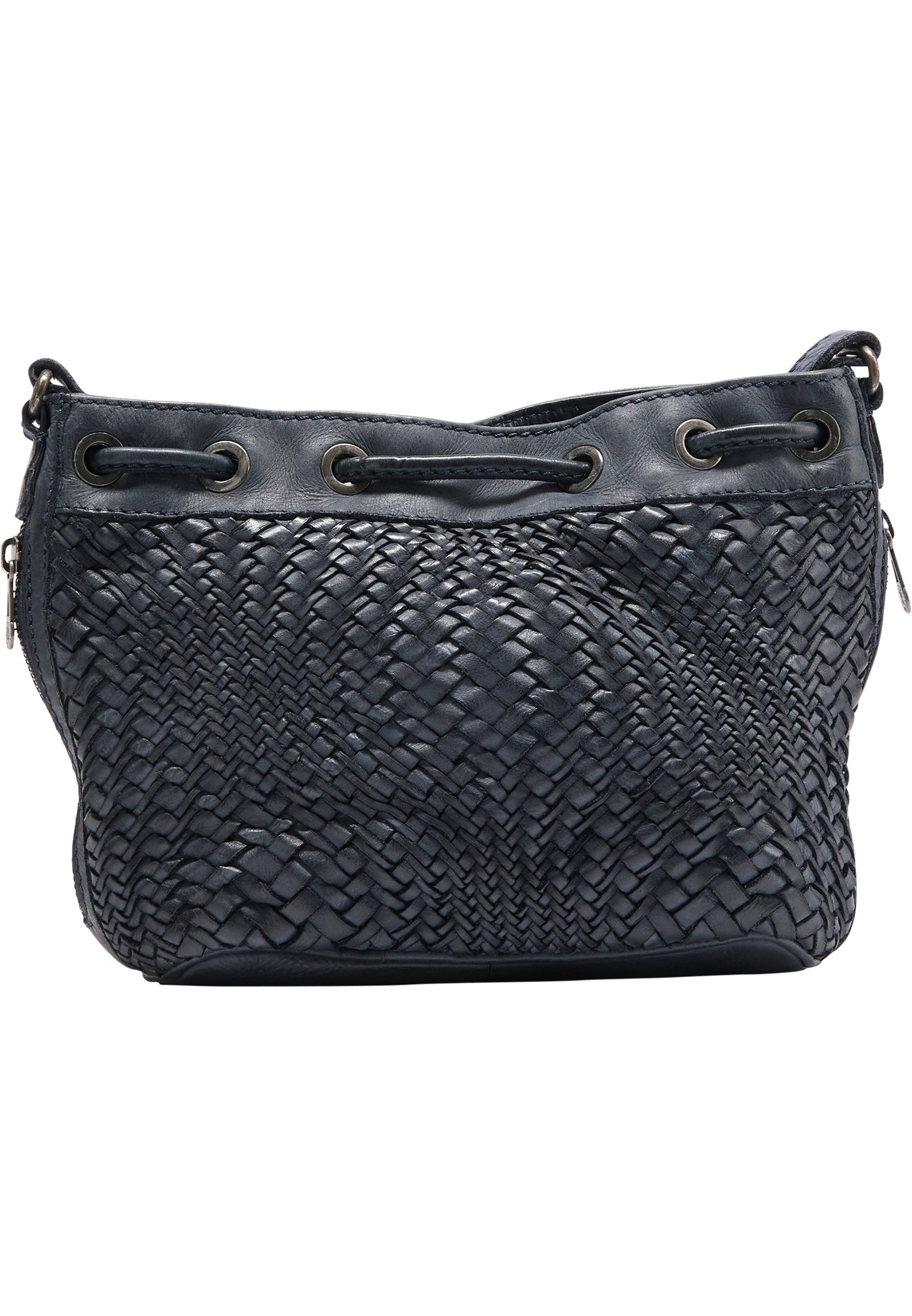 DreiMaster Vintage Damen Leder-Umhängetasche