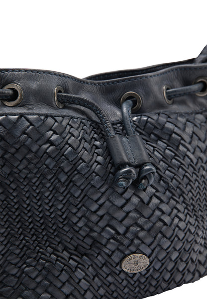 DreiMaster Vintage Women's Leder Umhängetasche
