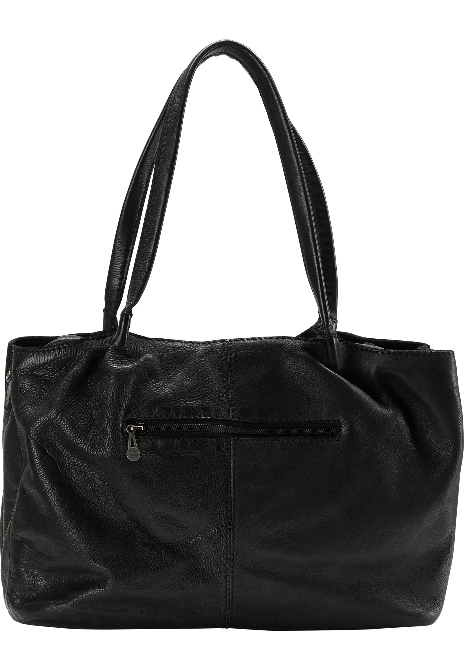 DreiMaster Vintage Damen Leder-Schultertasche