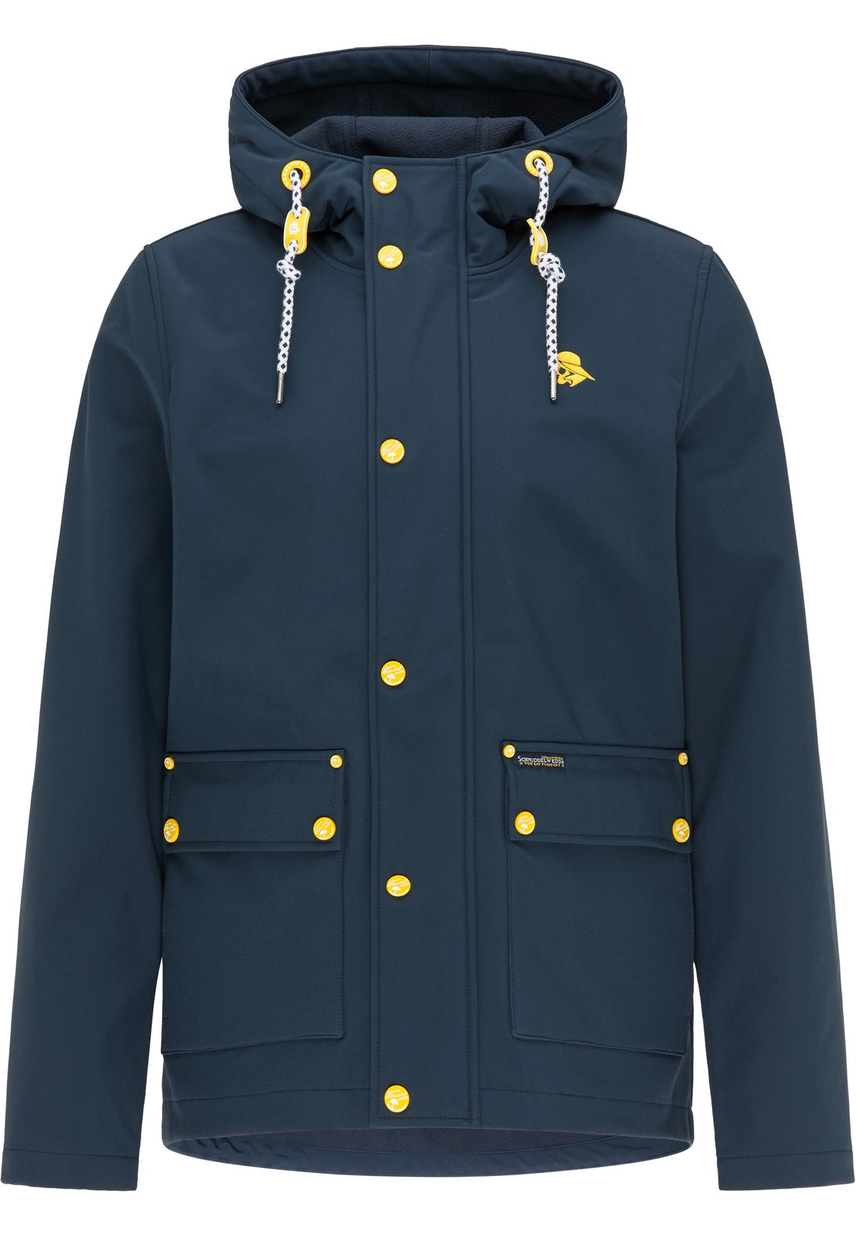 Schmuddelwedda Men's Softshelljacke mit Magic-Print